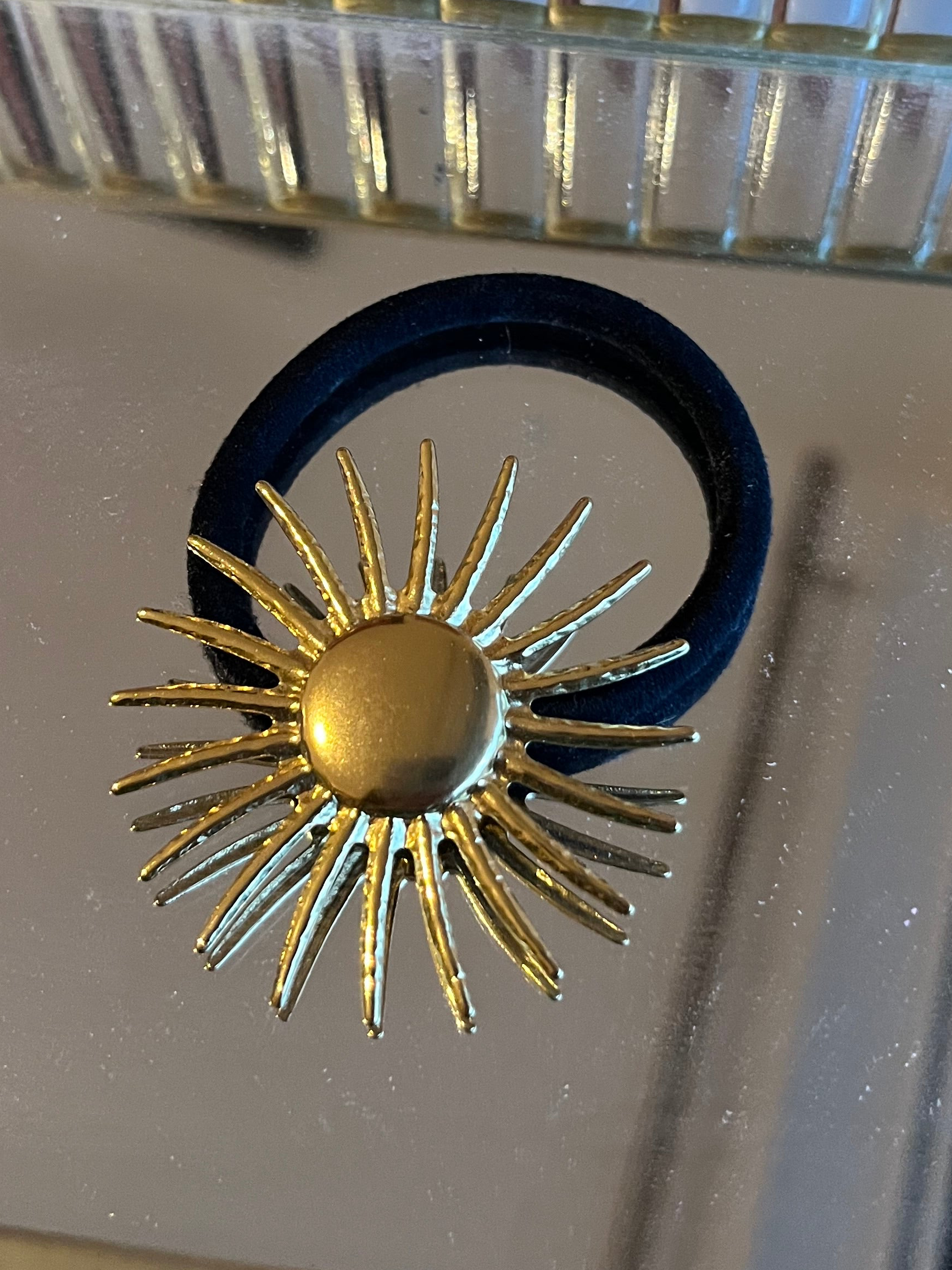 Élastique soleil doré