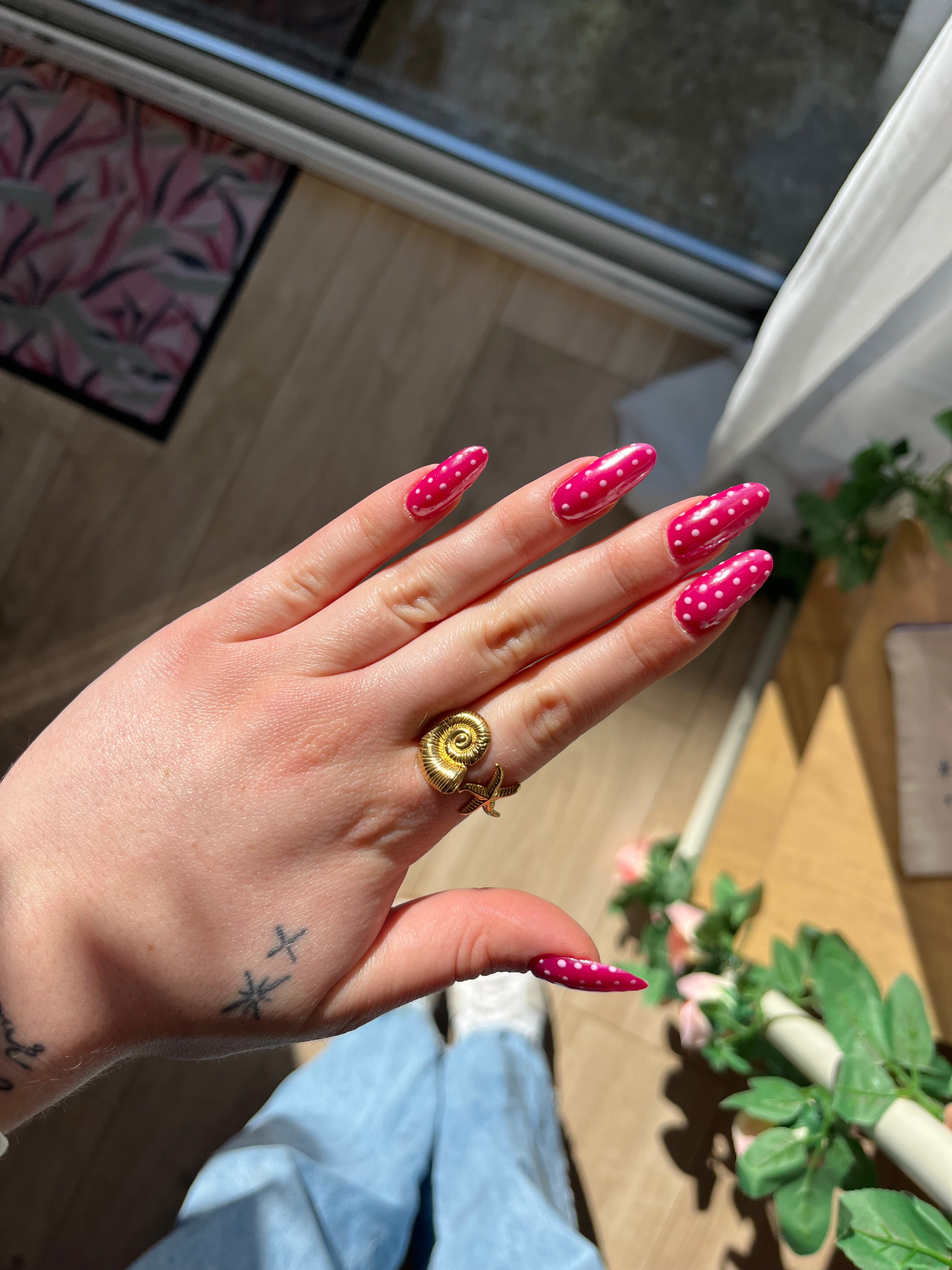 Bague coquillage