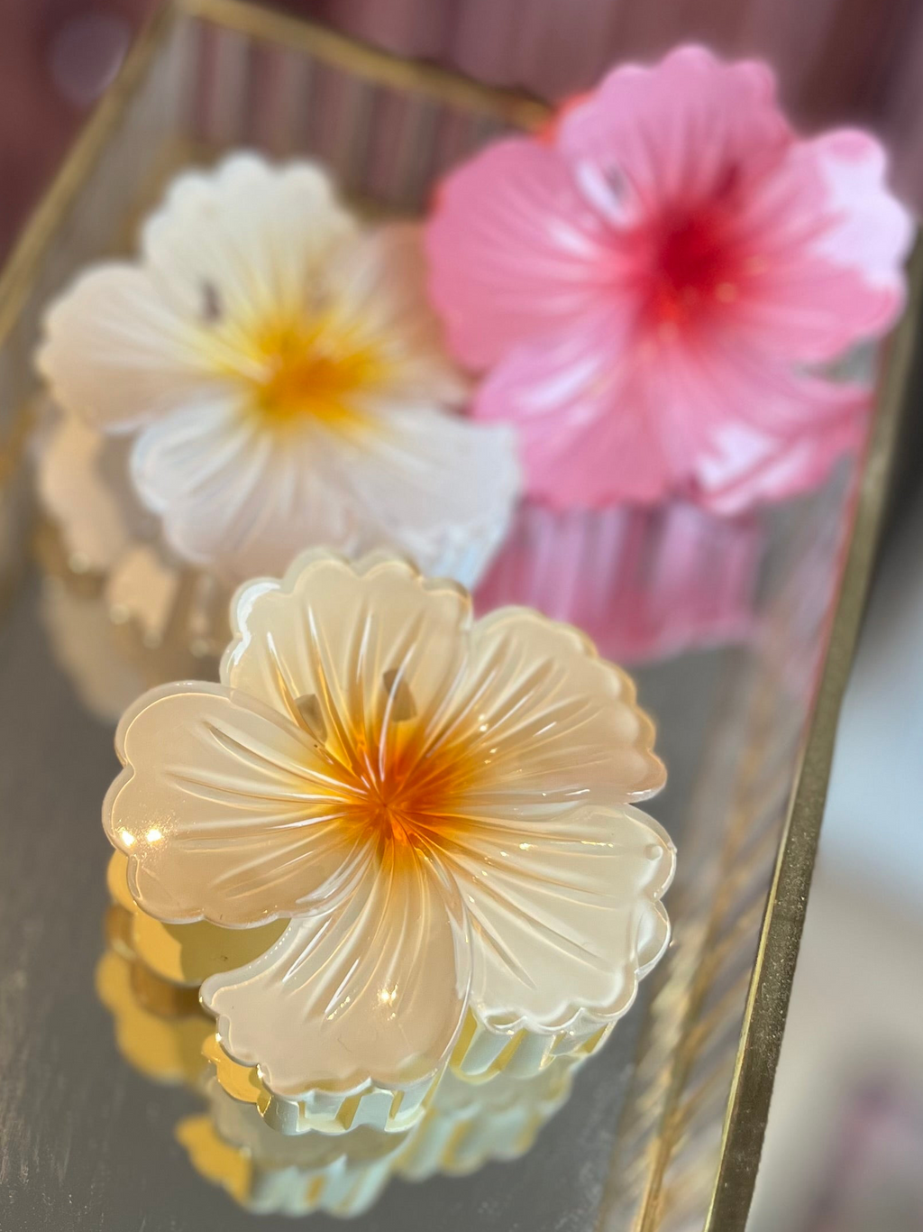 Pince fleurs d’hibiscus