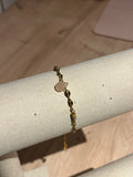 Bracelet perle café